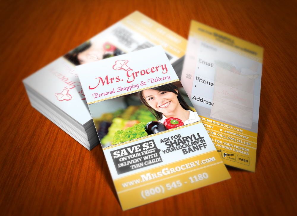 MrsGrocery.com Business Cards