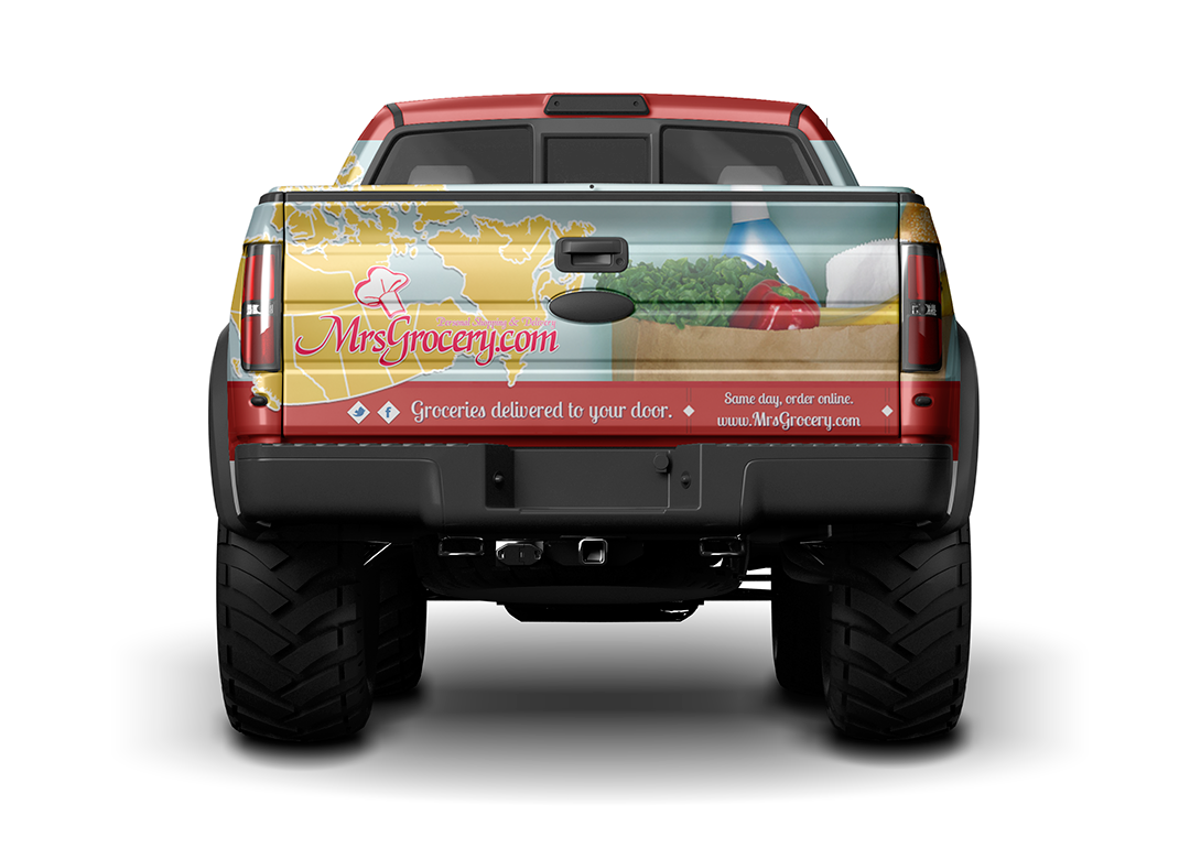 MrsGrocery.com Vehicle Magnets & Decals